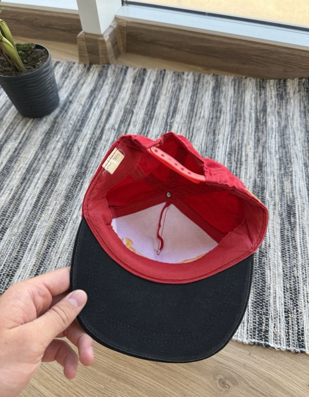 Ferrari FERRARI VINTAGE RACING CAP HAT RED SNAPBACK 90s SCARSE RARE Size ONE SIZE - 7 Thumbnail