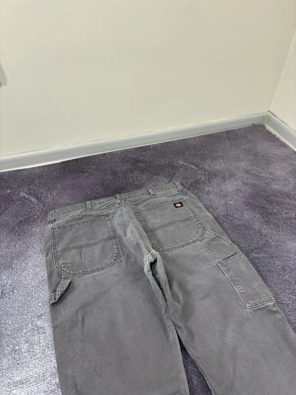 Dickies × Vintage Vintage Dickies USA Gray Work Hype Pants Jeans Size US 36 / EU 52 - 4 Thumbnail