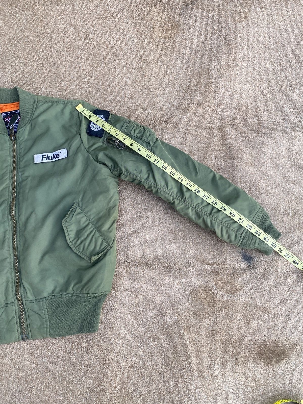 Buzz Rickson's × Vintage Vintage fluks air force bomber jacket Size US M / EU 48-50 / 2 - 7 Thumbnail