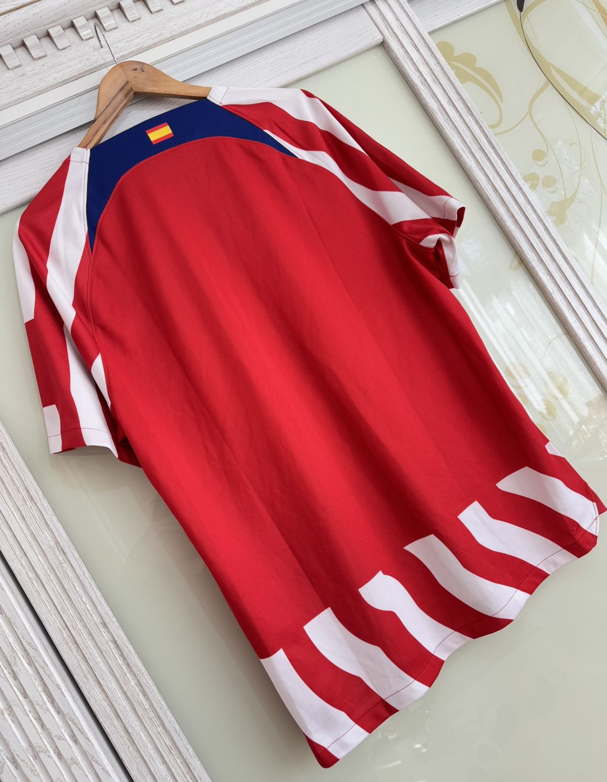 Nike Atletico Madrid 2022-2023 Home Soccer Jersey Football Kit Size US XL / EU 56 / 4 - 8 Thumbnail