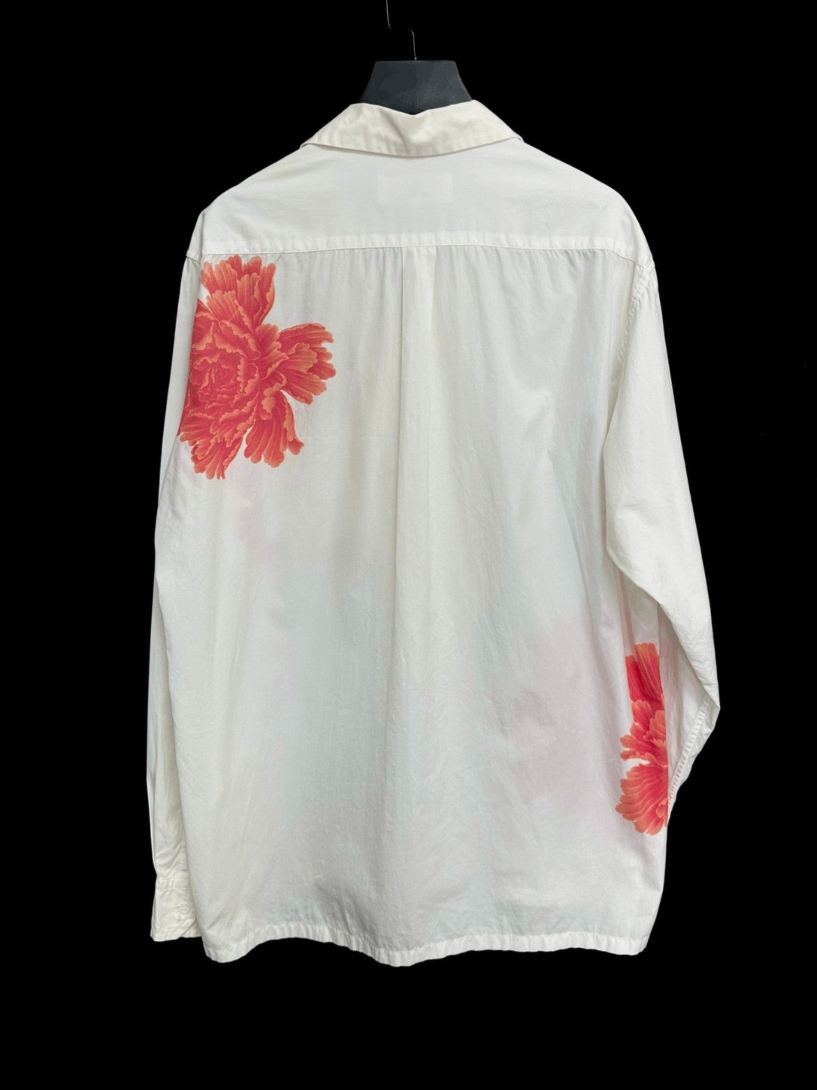Yohji Yamamoto Sz 4 Yohji Yamamoto 05AW Flowers Print Shirts Size US XL / EU 56 / 4 - 2 Thumbnail