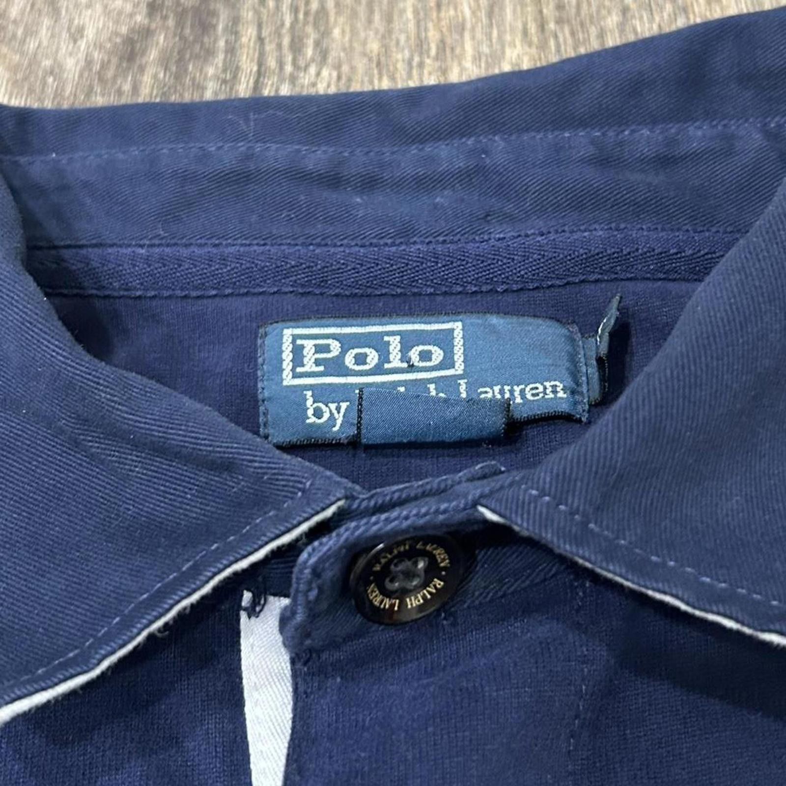 Polo Ralph Lauren Vintage Polo Ralph Lauren Snow Challenge Rugby Polo Shirt XL Size US XL / EU 56 / 4 - 3 Thumbnail