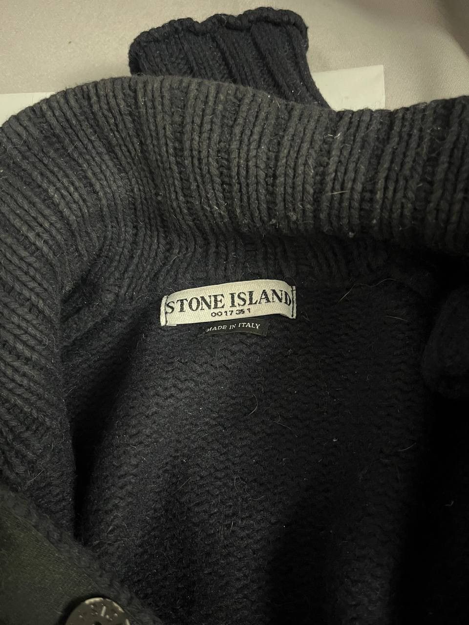 Stone Island Stone Island Sweater Wool Navy Size US L / EU 52-54 / 3 - 9 Thumbnail