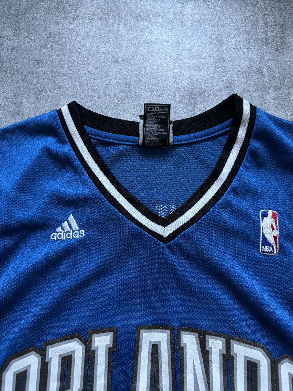 Adidas × NBA × Vintage Adidas NBA Orlando Magic basketball jersey blue y2k rap Size US M / EU 48-50 / 2 - 4 Thumbnail