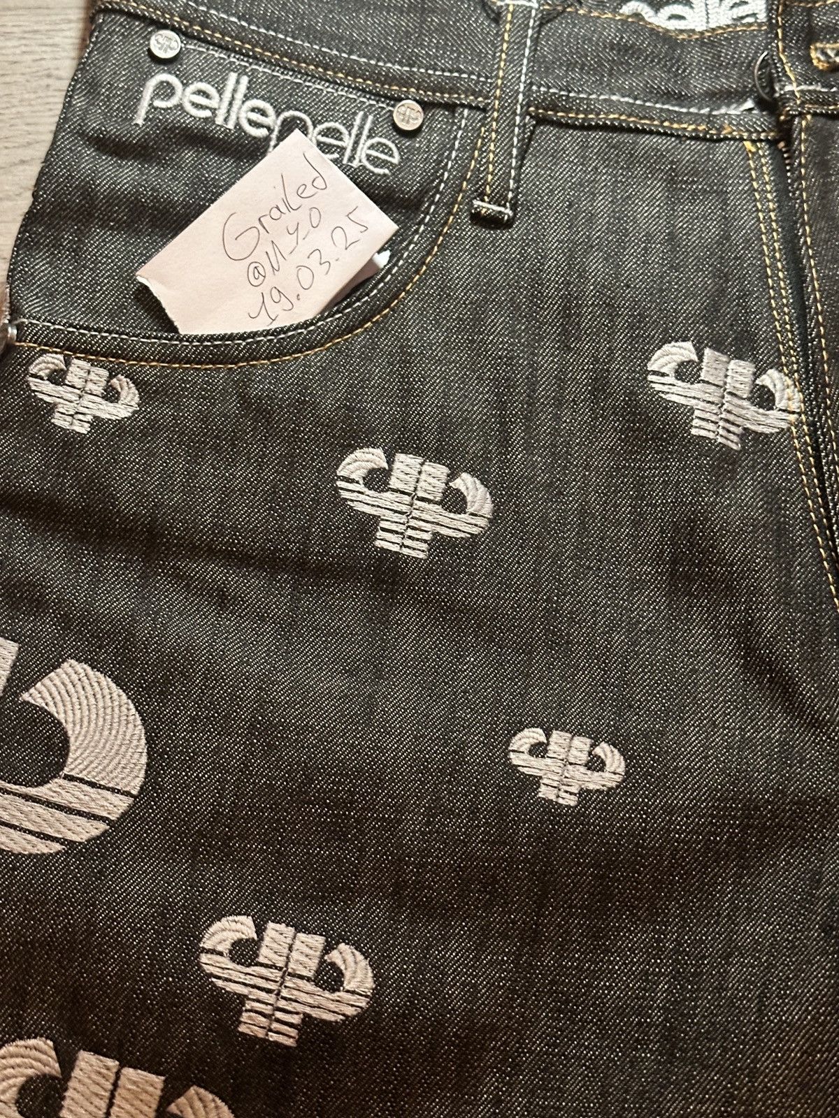 Pelle Pelle × Playboi Carti × Vintage PELLE PELLE BAGGY SHORTS Size US 30 / EU 46 - 5 Thumbnail