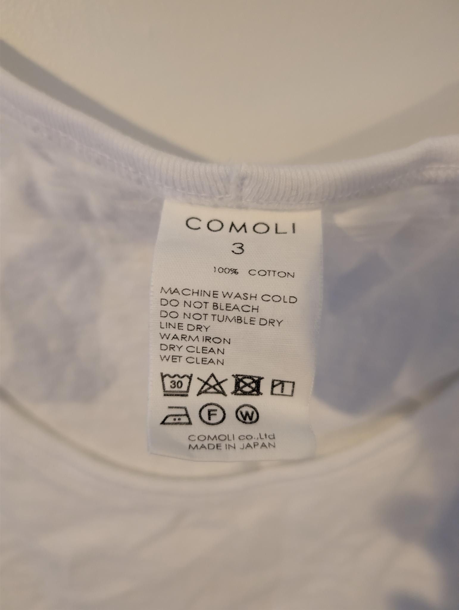 Comoli Comoli Surplus Tank Top White Size 3 Size US M / EU 48-50 / 2 - 6 Thumbnail
