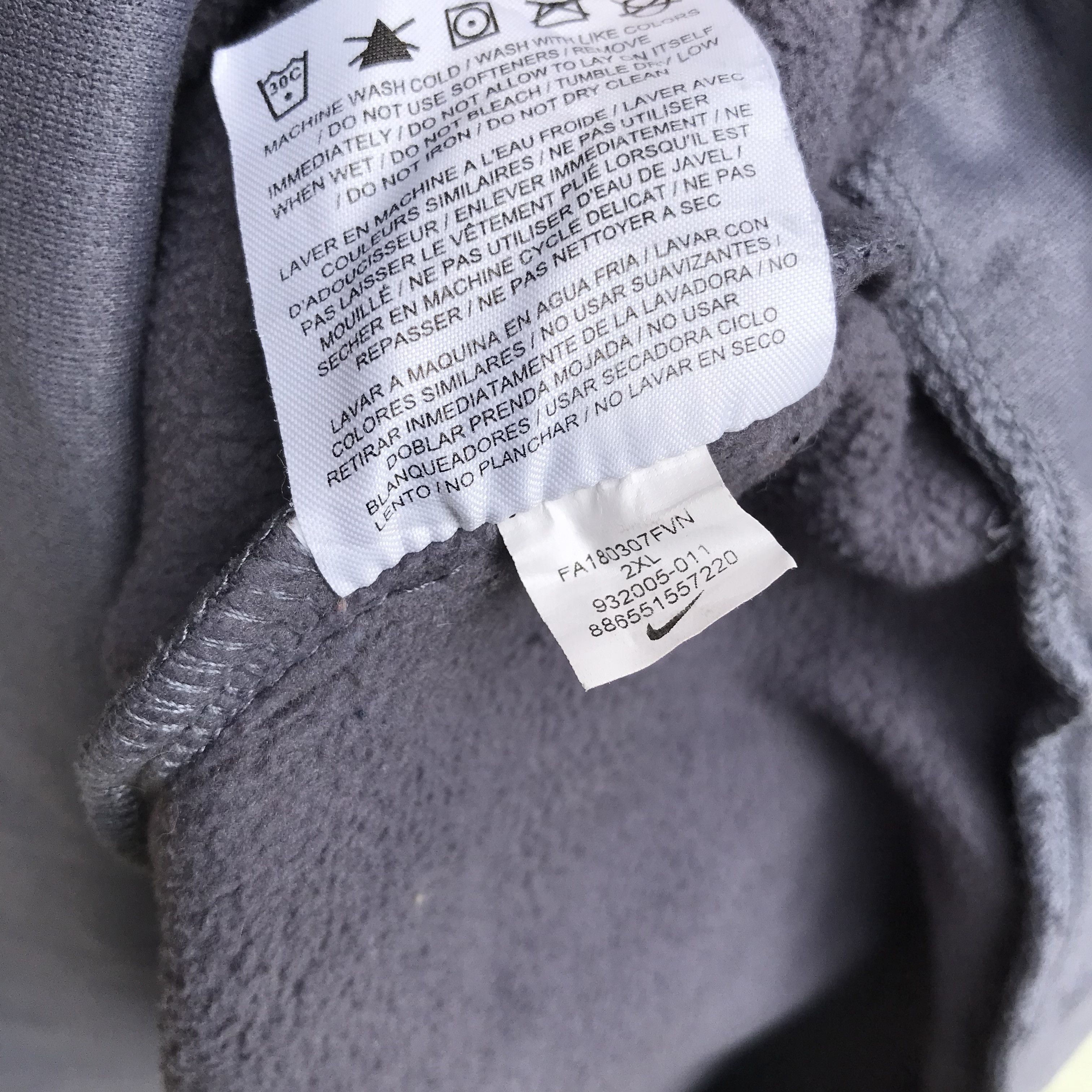 Nike Nike Just Do It Dri Fit Pullover Hoodie Size US XXL / EU 58 / 5 - 9 Thumbnail