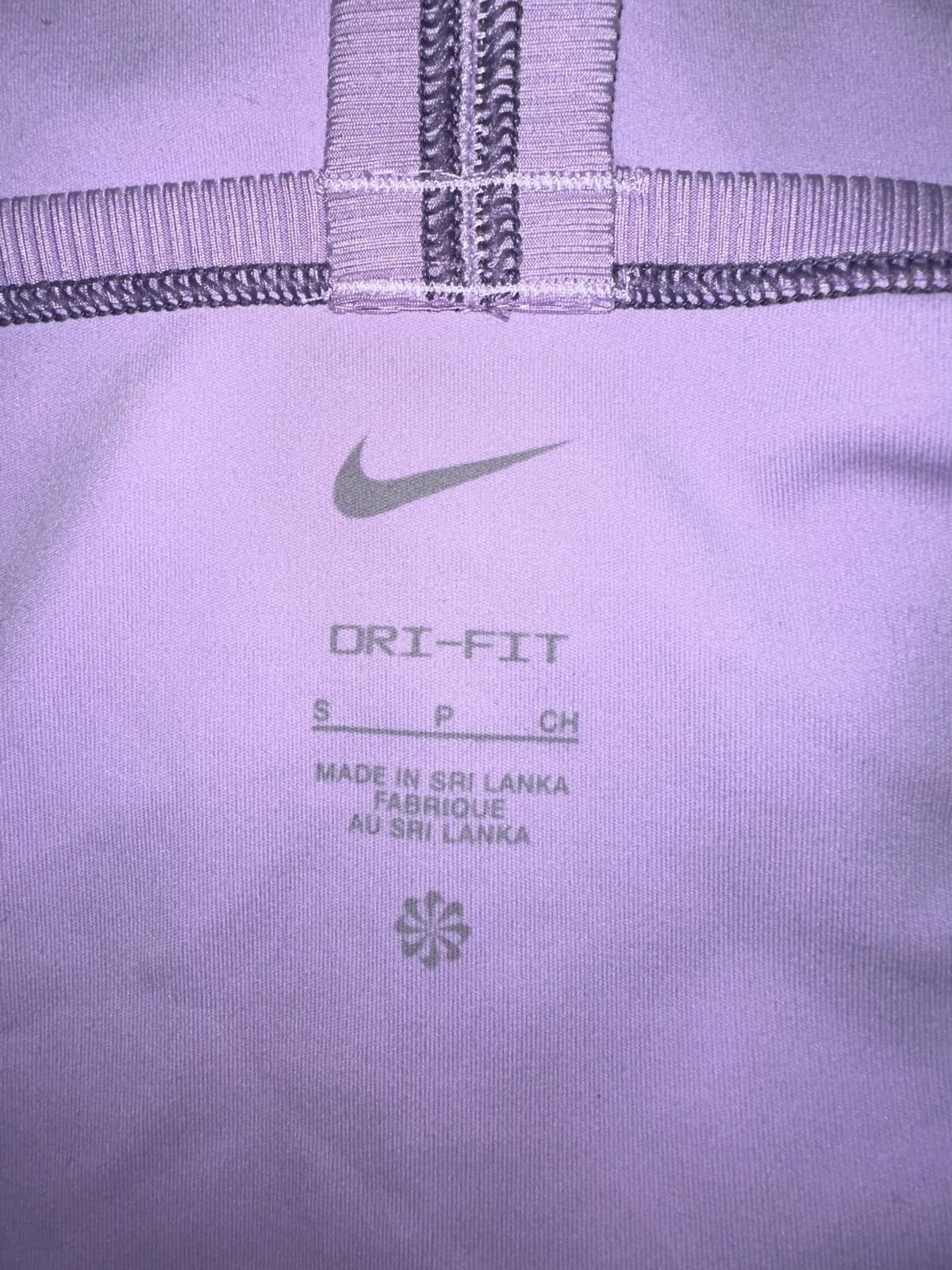 Nike Nike Women's One Fitted Dri-FIT Cropped Tank Top Sample Size ONE SIZE - 4 Thumbnail