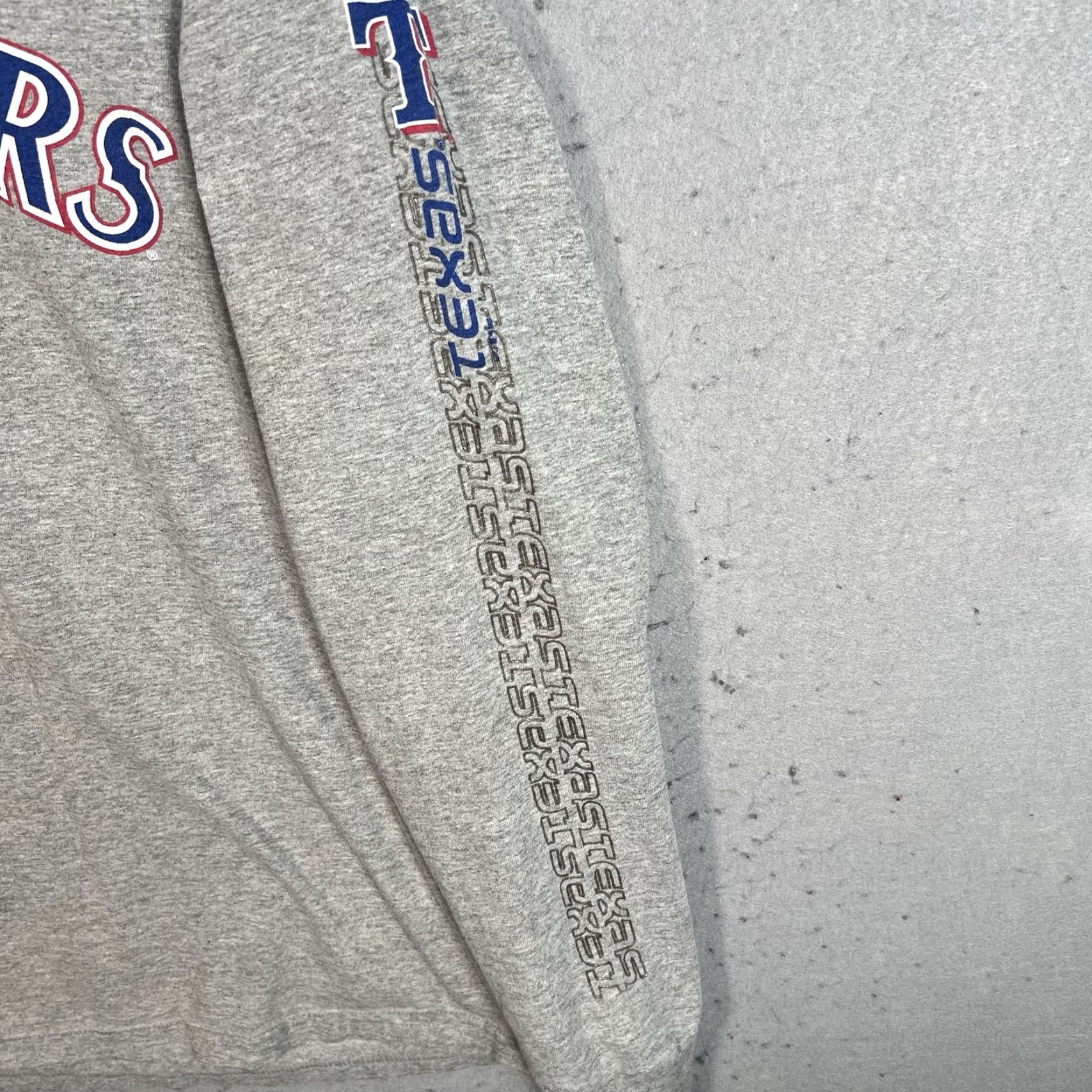 Nike VINTAGE Nike Texas Rangers Shirt Adult Medium Gray Sportswear Graphic Tee 2000s Mens Size US M / EU 48-50 / 2 - 2 Thumbnail