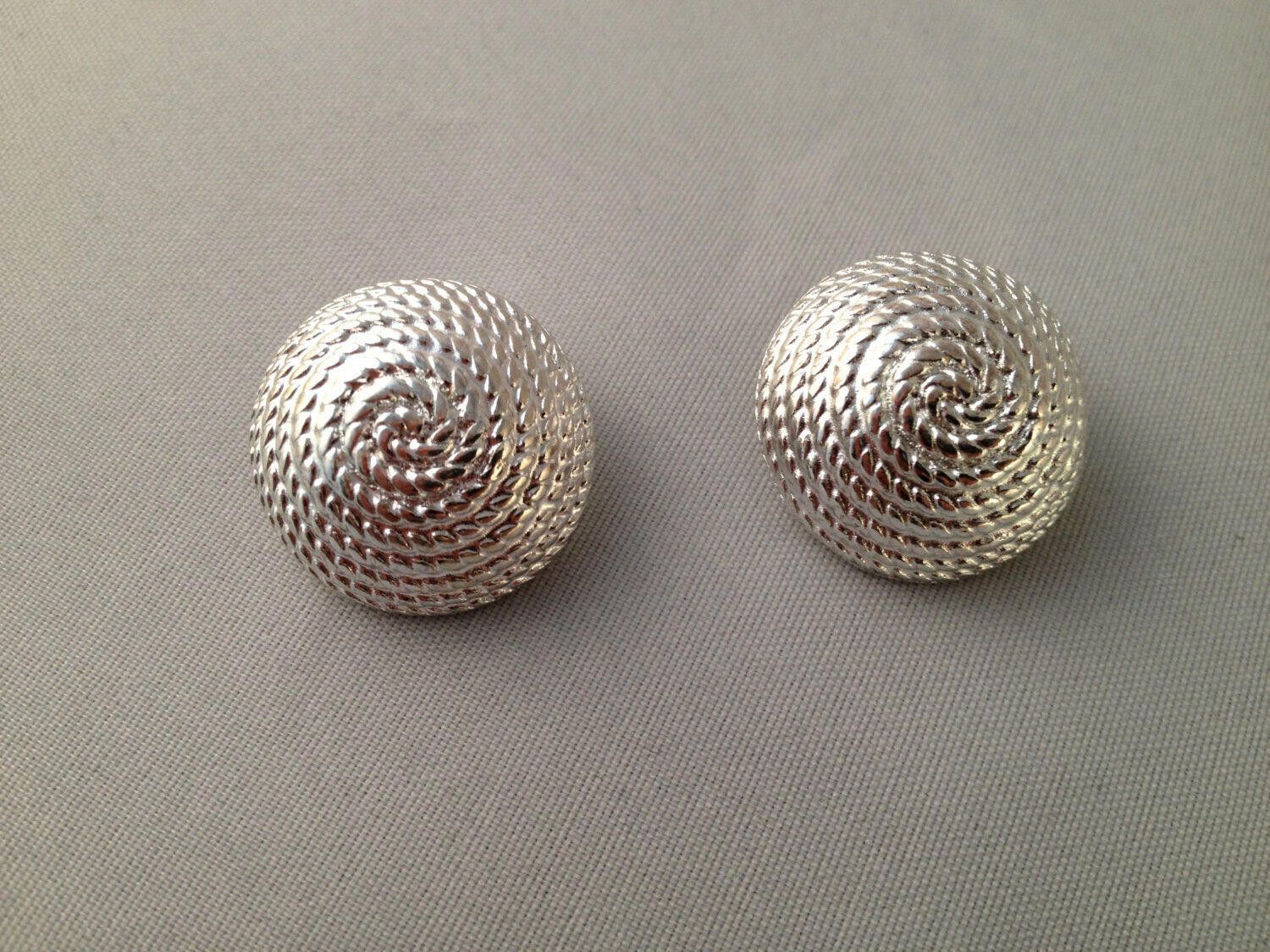 Givenchy Givenchy Rope Round Earrings Size ONE SIZE - 1 Thumbnail