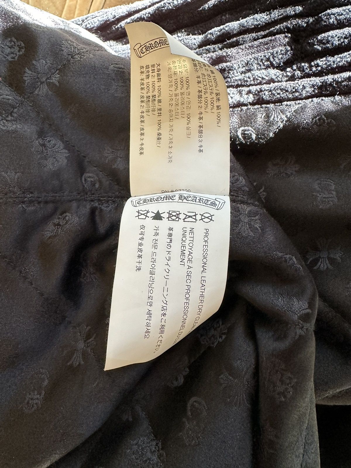 Chrome Hearts CHROME HEARTS MATTY BOY FLOODED 1-1 JACKET XXL Size US XXL / EU 58 / 5 - 9 Thumbnail