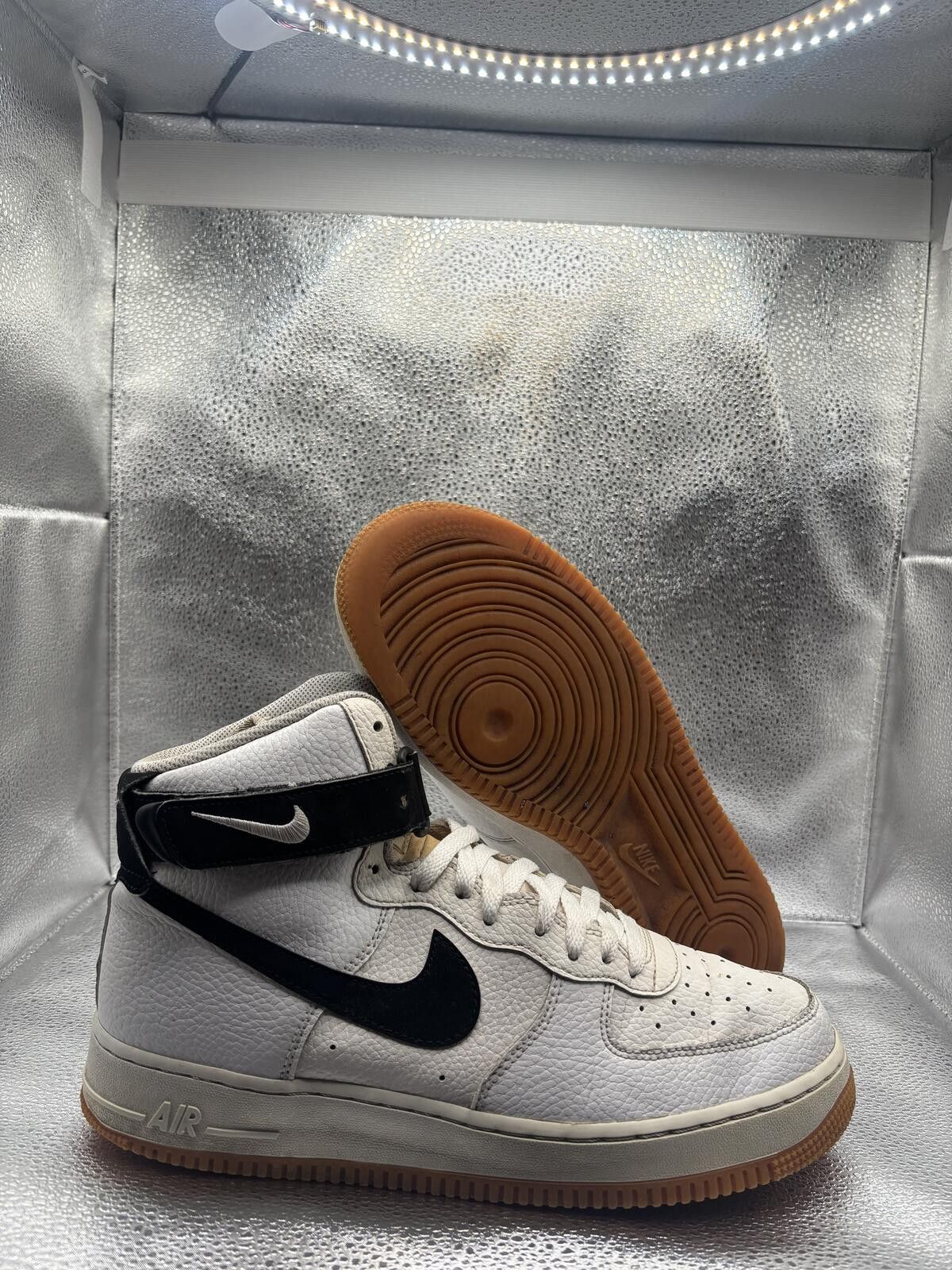 Nike Nike Air Force 1 high white gum Size US 10.5 / EU 43-44 - 1 Thumbnail