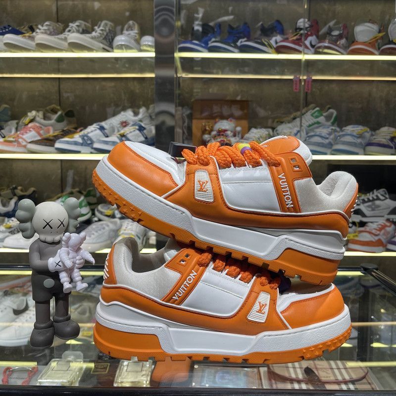 Louis Vuitton Louis Vuitton Trainer Maxi Low-Top Sneakers -2508 Size US 9.5 / EU 42-43 - 8 Thumbnail