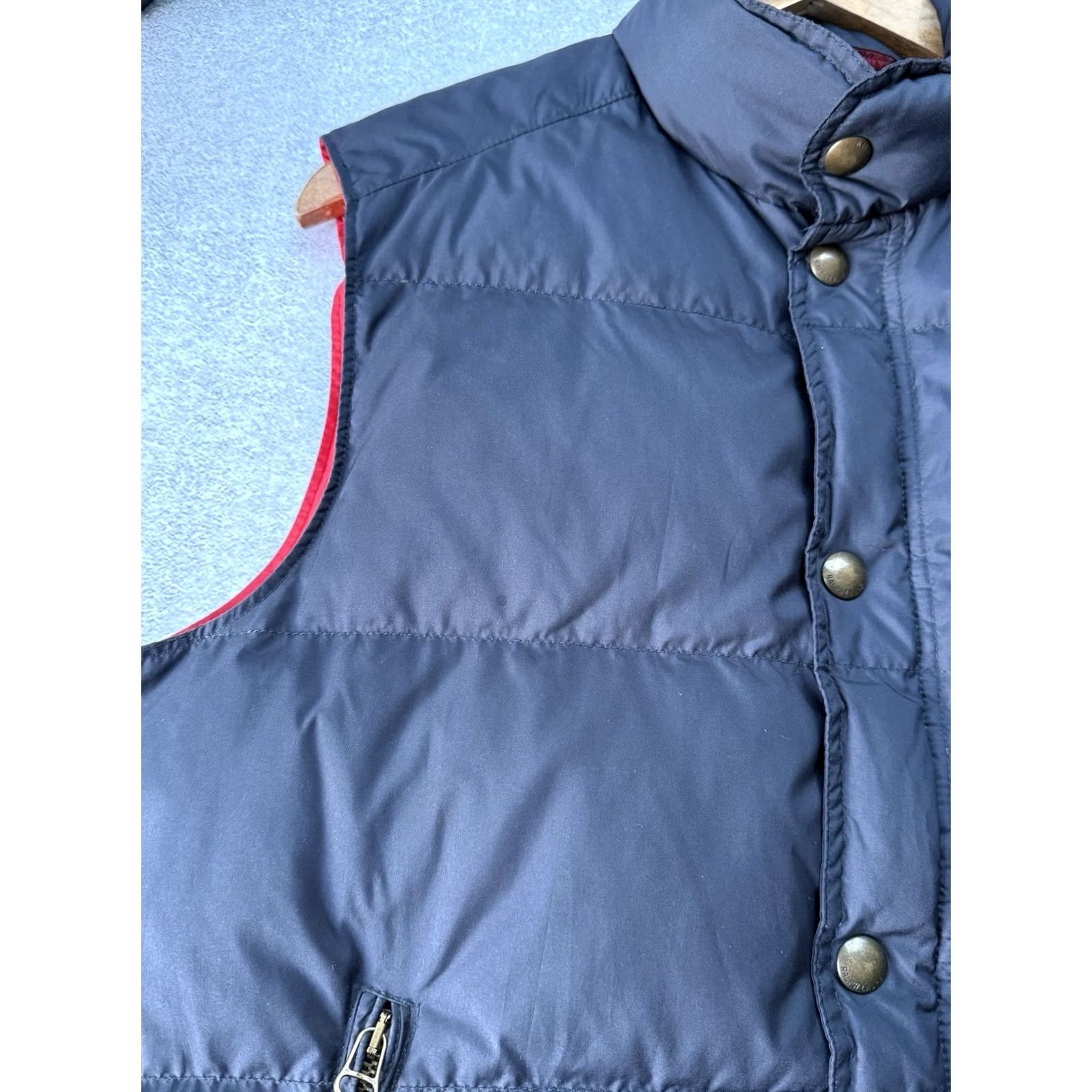 Polo Ralph Lauren VINTAGE Polo Ralph Lauren Down Vest Men’s Gilet Blue Luxury Size M Polo Ralph Lauren Vest Mens Down Zip Pockets Full Zip 90s Classic Outdoor Size US M / EU 48-50 / 2 - 5 Thumbnail
