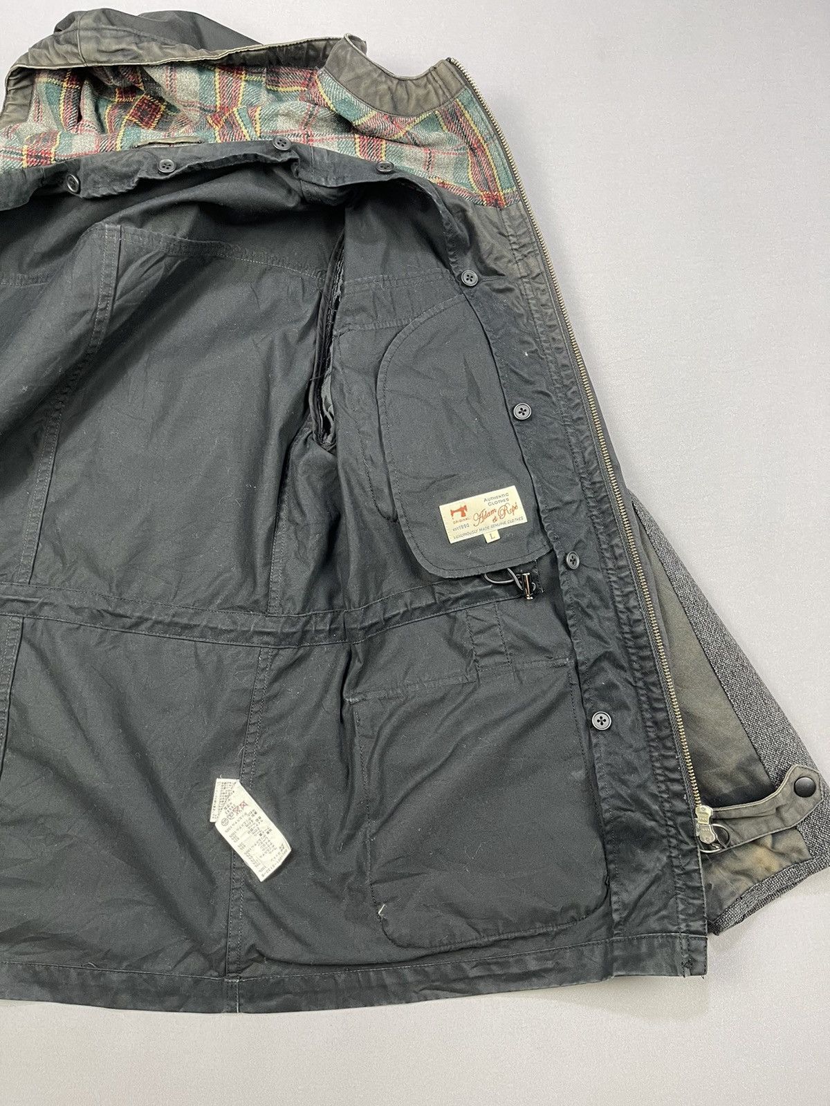 ADAM ET ROPE Faded Adam Et Rope M65 Multi Pocket Parka Jacket Size US L / EU 52-54 / 3 - 14 Thumbnail