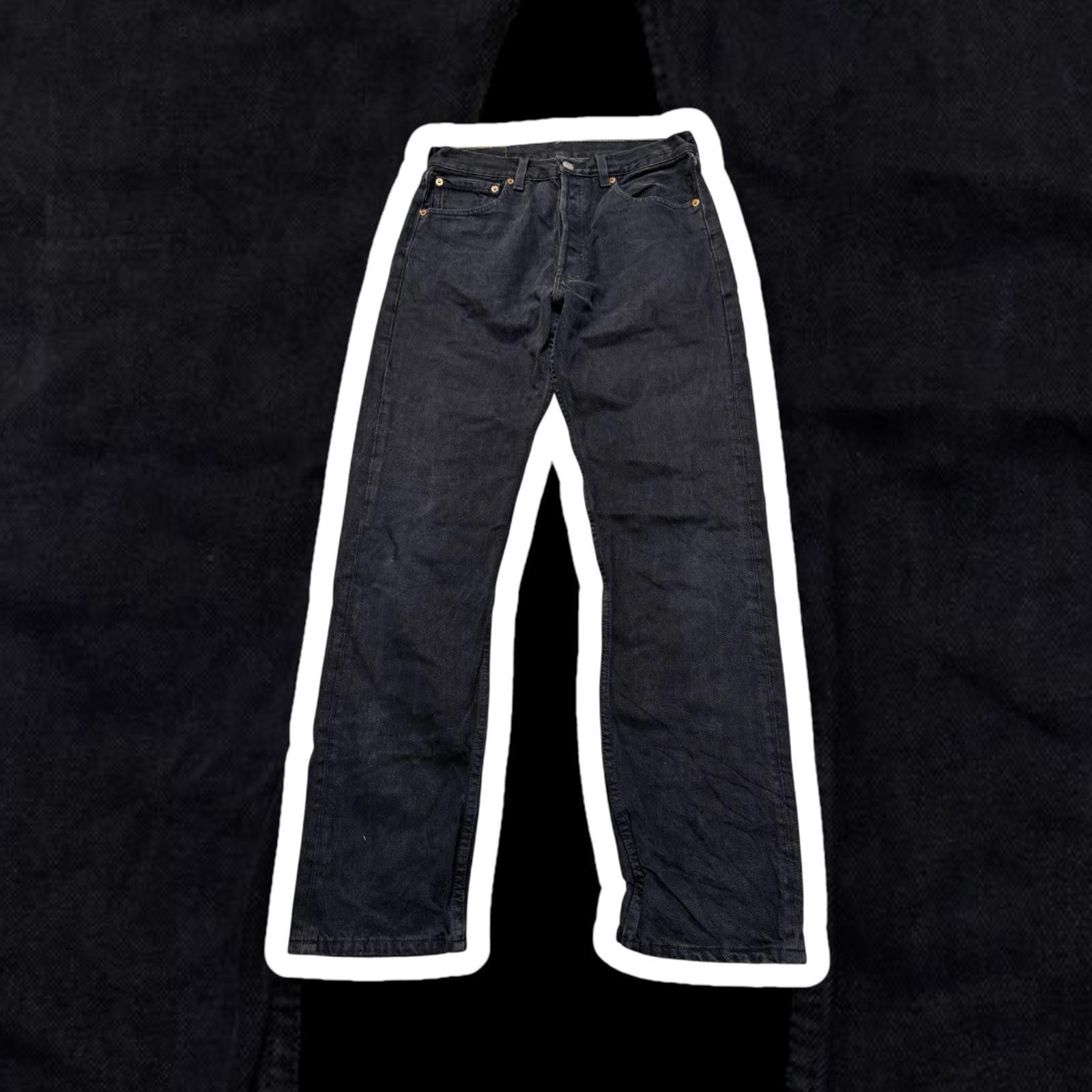 Men's Black 501 Jeans