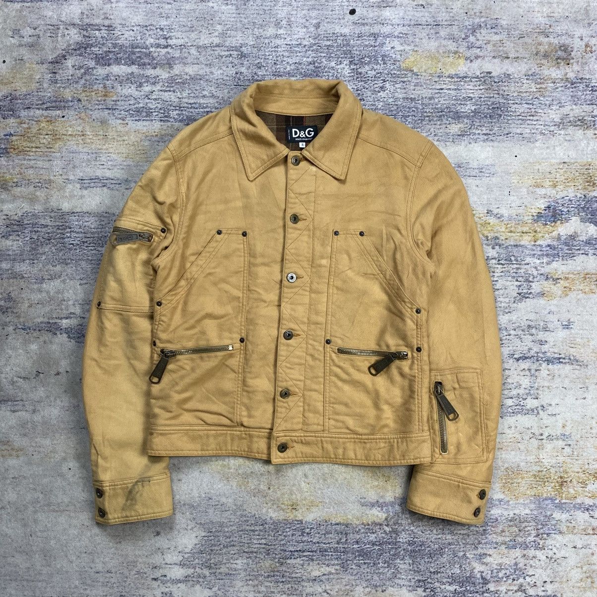 Dolce & Gabbana Dolce gabbana multi zipper hunting jacket Size US S / EU 44-46 / 1 - 1 Thumbnail