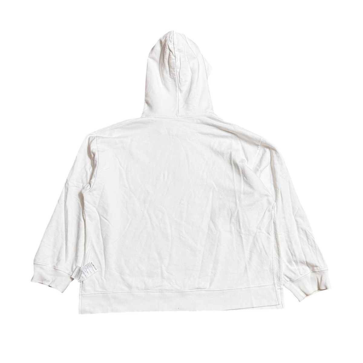 Designer × Maison Margiela MM6 MAISON MARGIELA HUMANS PRINT OVERSIZED HOODIE OFF WHITE Size S / US 4 / IT 40 - 7 Thumbnail