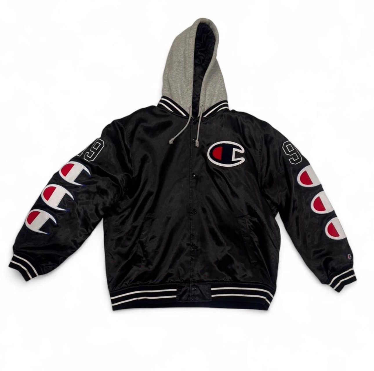 supreme satin hooded track jacket mサイズ Supreme Satin Hooded Track Jacket (SS24) - $198