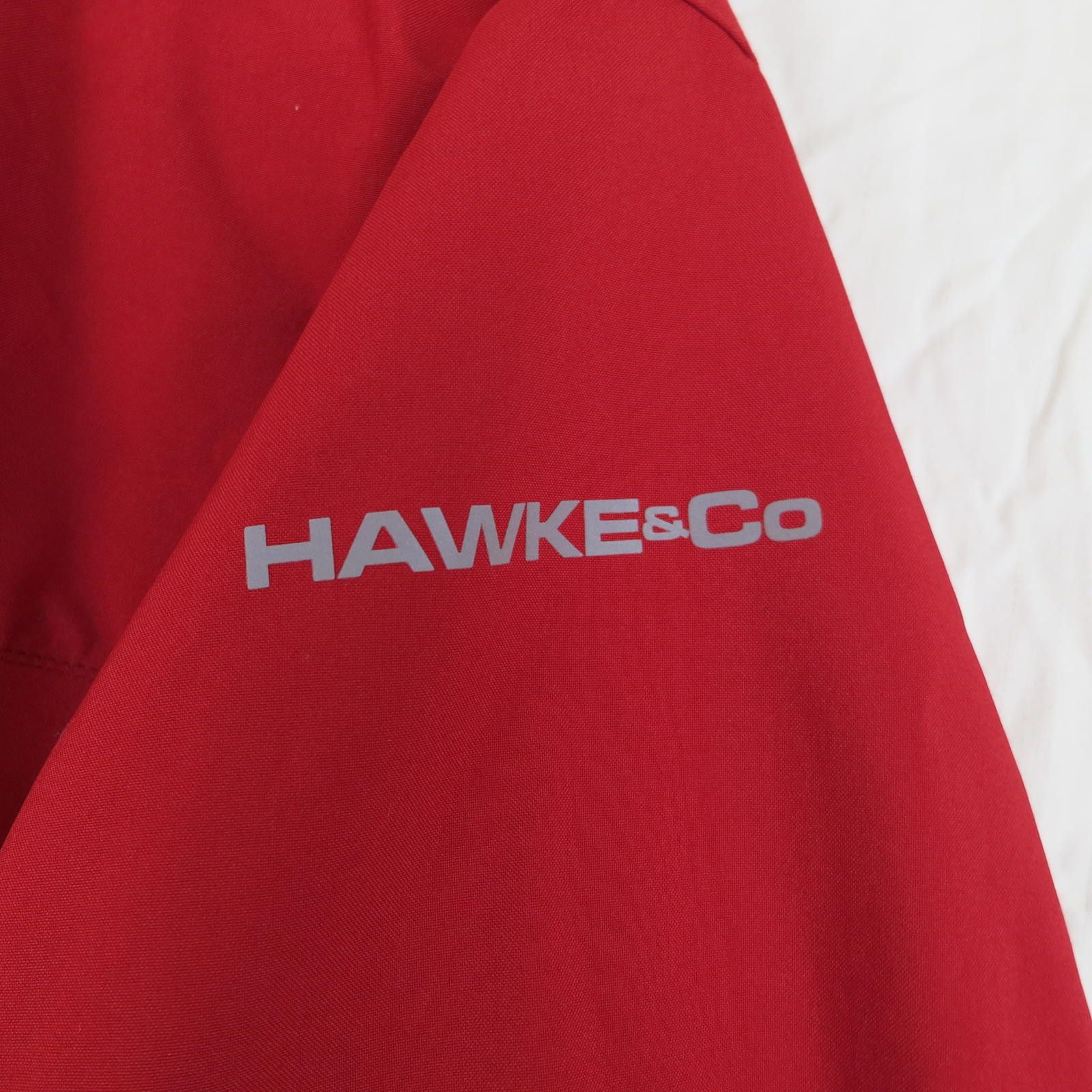 Hawke & Co Men's M Hawke & Co Red Waterproof Hooded Jacket Size US M / EU 48-50 / 2 - 4 Thumbnail