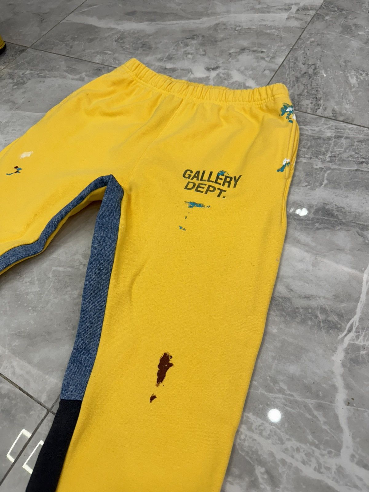 Gallery Dept. Gallery Dept. Yellow Sweatpants Size US 33 - 3 Thumbnail