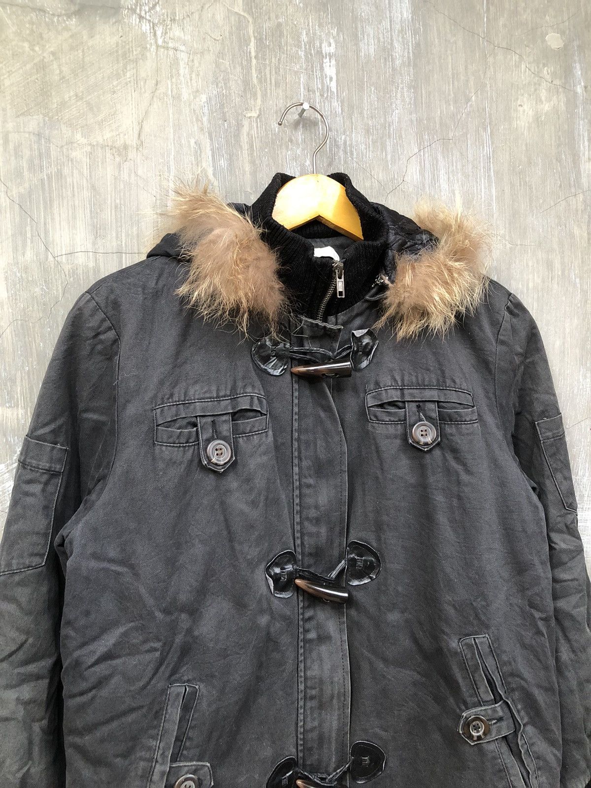 If Six Was Nine × Japanese Brand × Le Grande Bleu (L.G.B.) Unknown Japanese Brand Fur Jacket Size US M / EU 48-50 / 2 - 2 Thumbnail