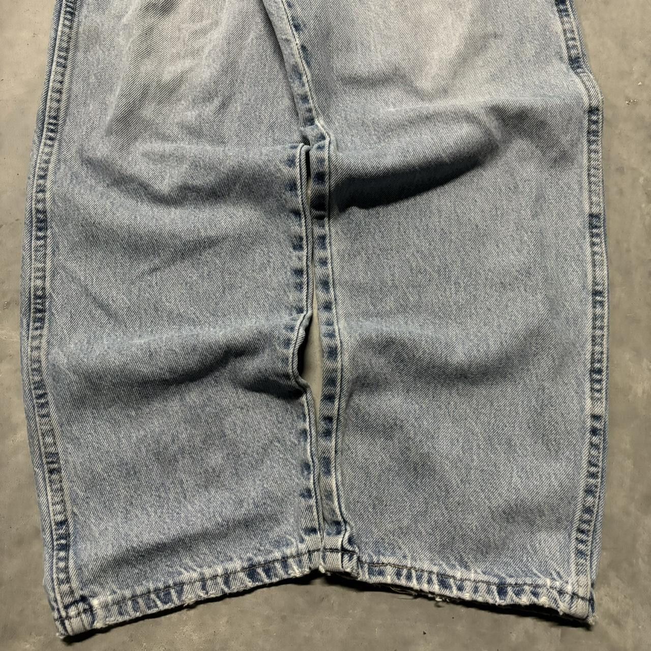 Japanese Brand × Vintage Crazy Vintage Y2K/2000s Grunge Light Wash Denim Jeans! Size US 36 / EU 52 - 6 Thumbnail