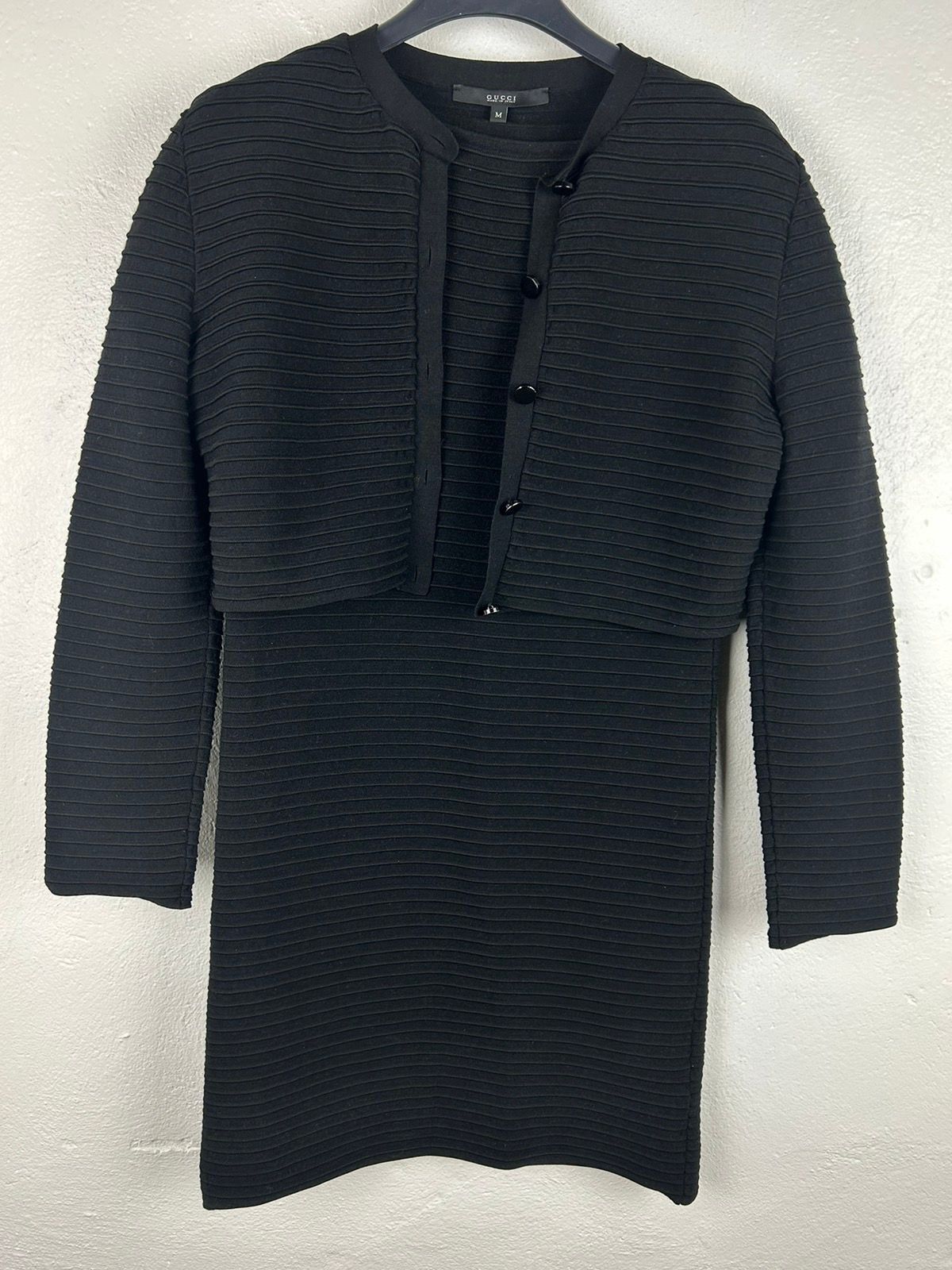 Gucci Vintage Gucci Striped Dress Jacket Womenswear 2 Piece Set Size S / US 4 / IT 40 - 2 Thumbnail