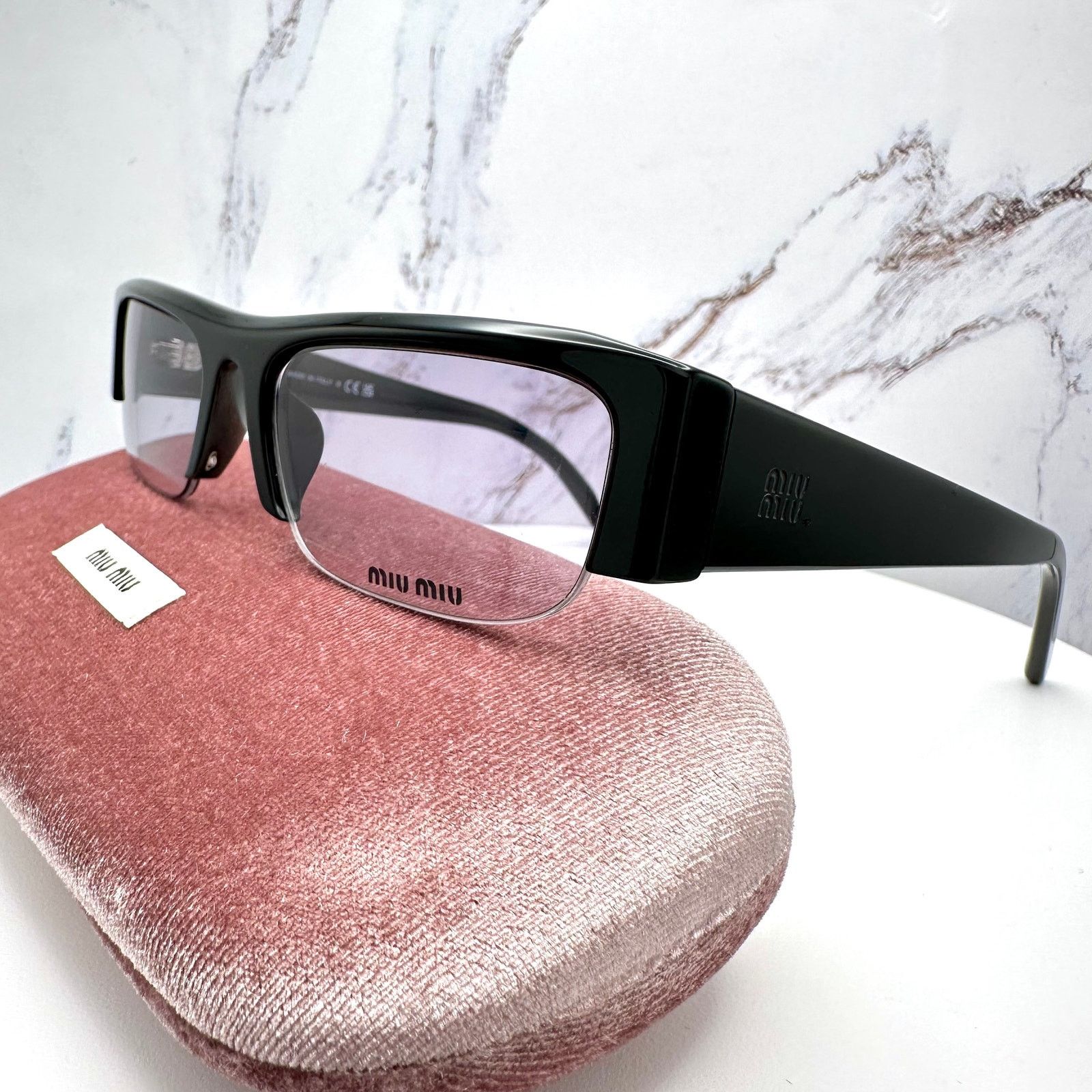 Miu Miu New MIU MIU Vedette Sunglasses Seen on Kylie Jenner MU B07S Size ONE SIZE - 12 Thumbnail