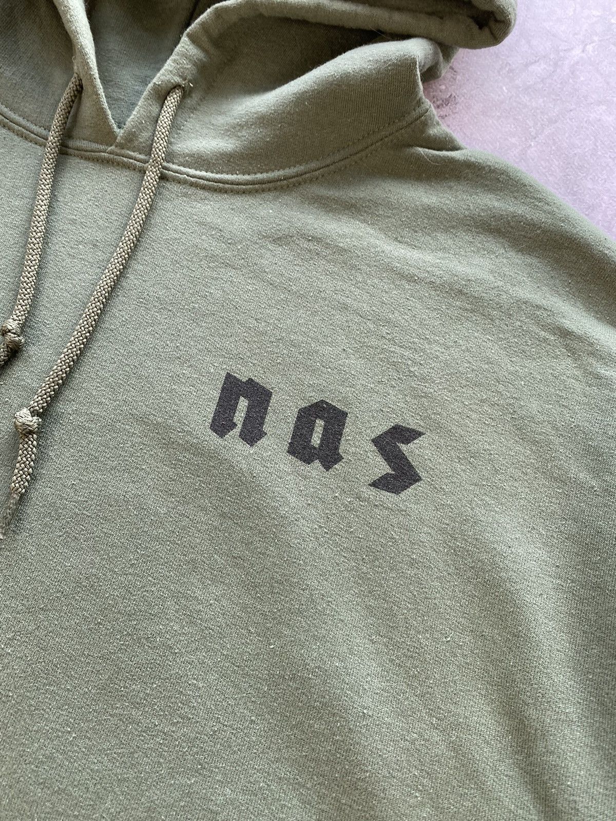 Designer × Kanye West × Nas Hype Nasir Hoodie Nas Kanye West Designs Album Merch Rare Size US L / EU 52-54 / 3 - 6 Thumbnail