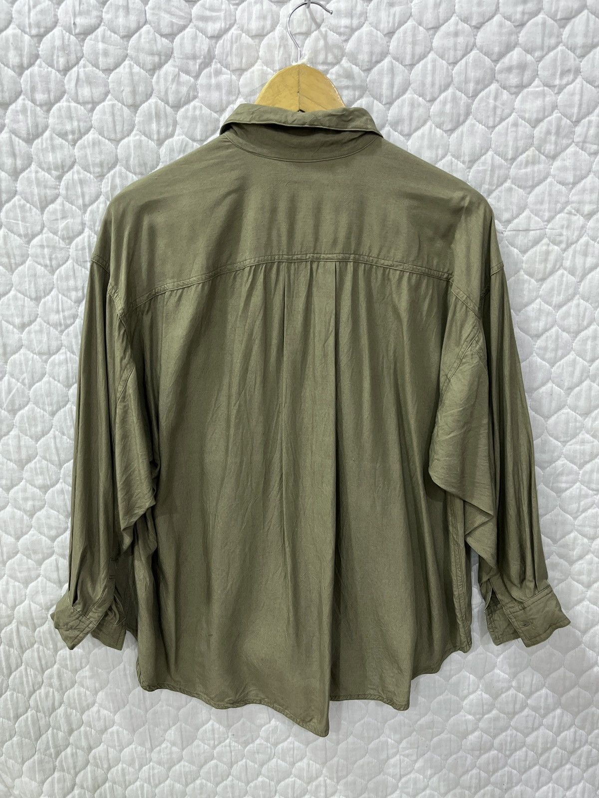 Issey Miyake 🔥🔥🔥ARCHIVE VINTAGE ISSEY MIYAKE BAGGY RAYON SHIRTS Size M / US 6-8 / IT 42-44 - 4 Thumbnail
