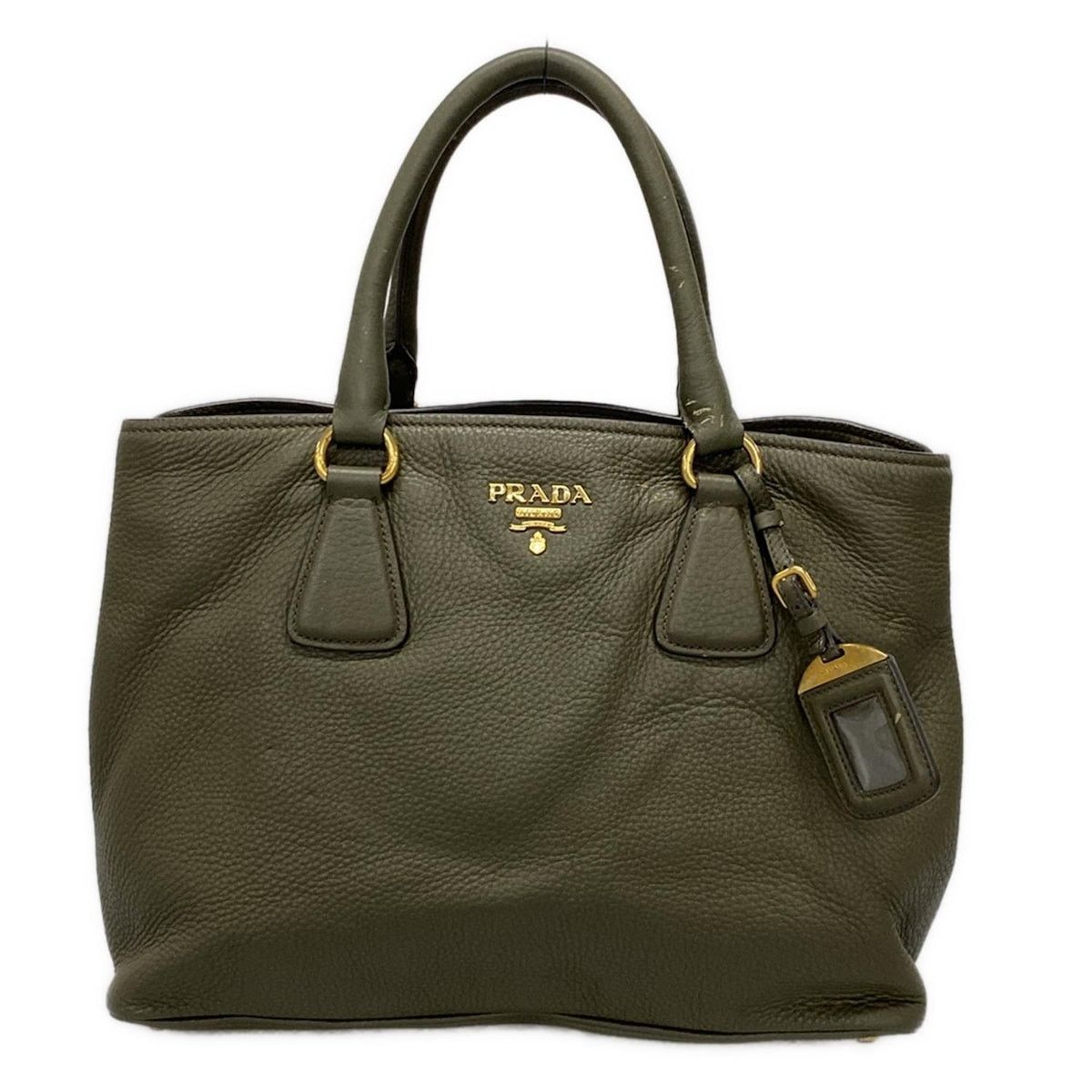 Prada PRADA Logo Handbag BN2794 Militare (Khaki) Size ONE SIZE - 1 Thumbnail