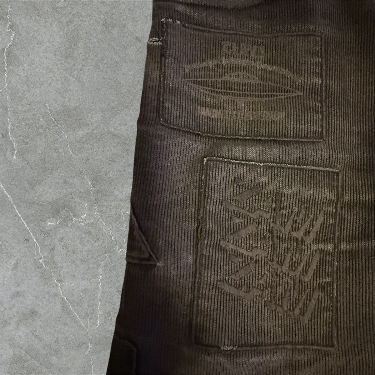 Undercover Undercover SS06 “T” Zamiang Patchwork Corduroy Jun Takahashi Size US 31 - 4 Thumbnail
