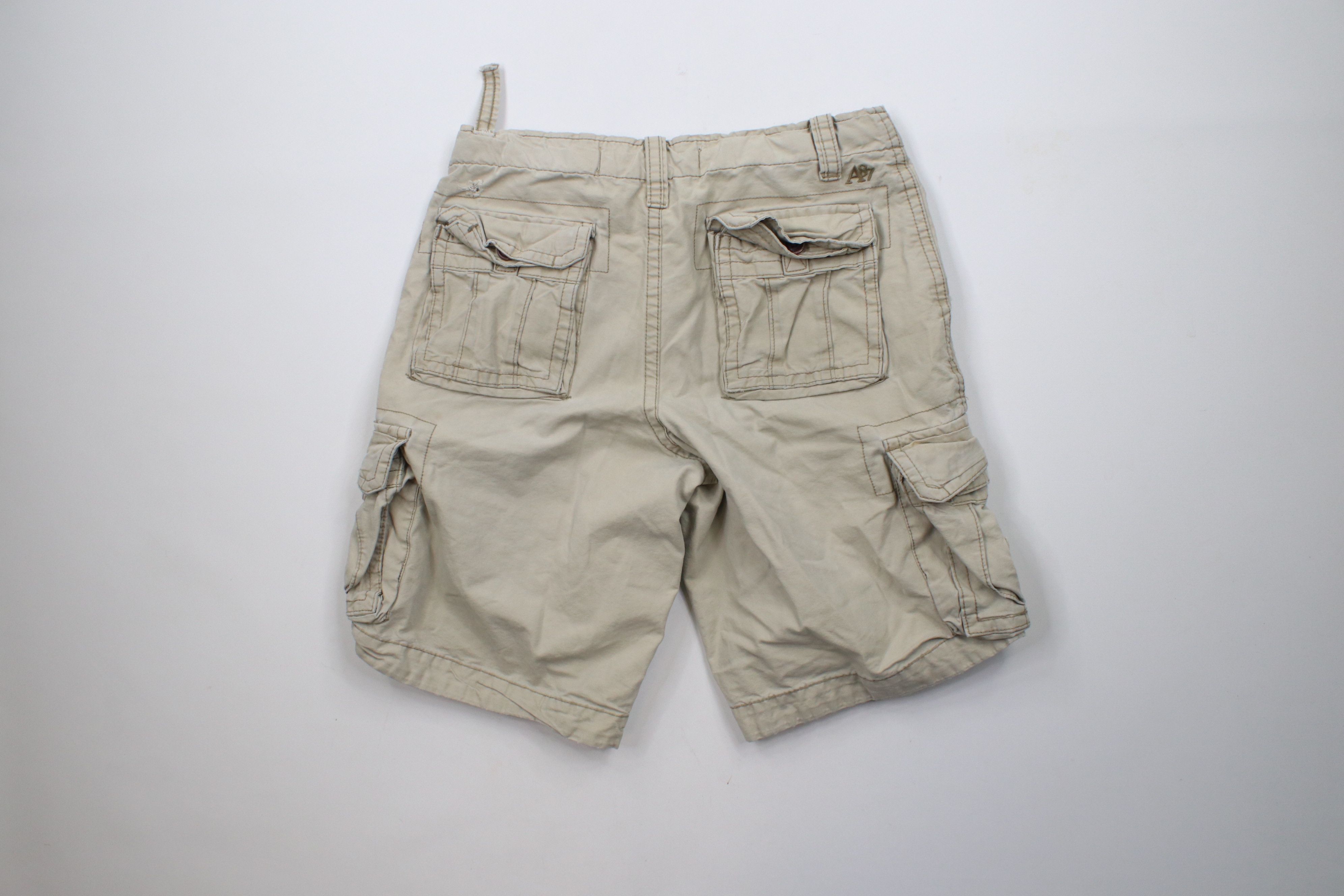 Aeropostale × Vintage Vintage Y2K Aeropostale Flower Heavyweight Cargo Shorts Size US 31 - 10 Thumbnail