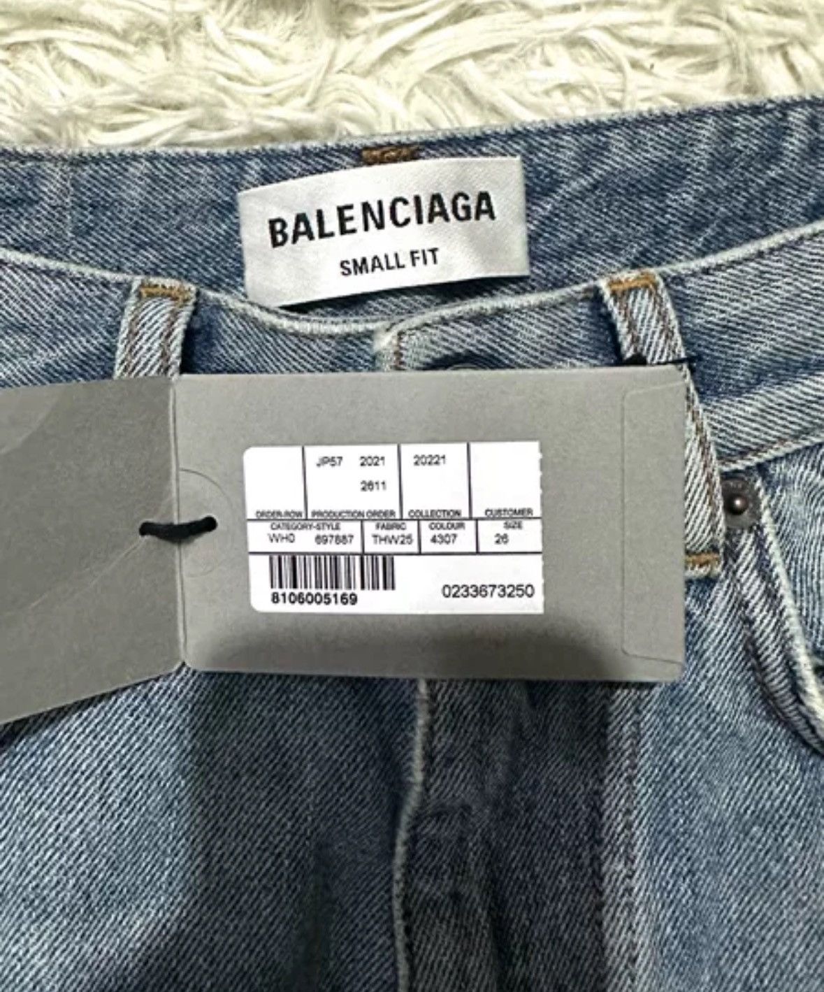 Balenciaga Balenciaga Kenijima's same wide leg pants Size US 26 / EU 42 - 3 Thumbnail