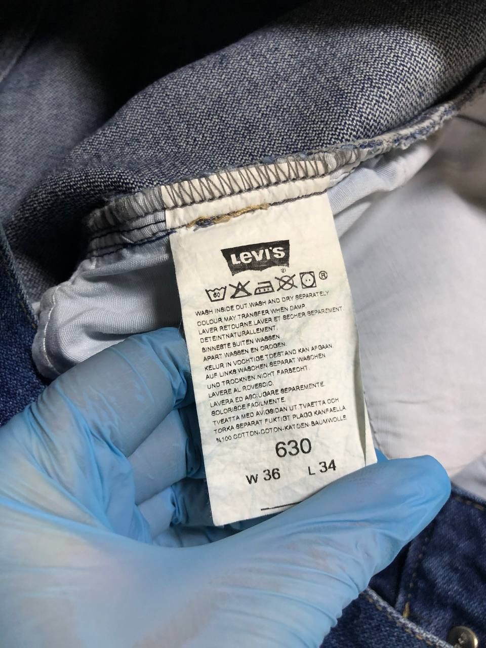 Levi's Vintage Levi's 630 Jeans Men's Original Button Fly Tab Size US 36 / EU 52 - 14 Thumbnail