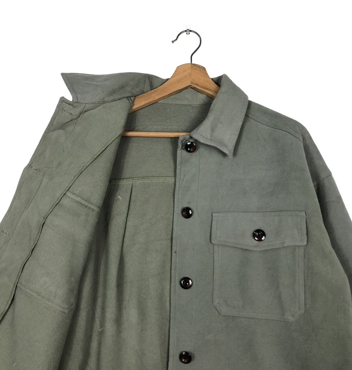Japanese Brand 🔥VINTAGE WORK JACKET GU JAPAN BUTTON ISSEY MIYAKE Size US M / EU 48-50 / 2 - 12 Thumbnail