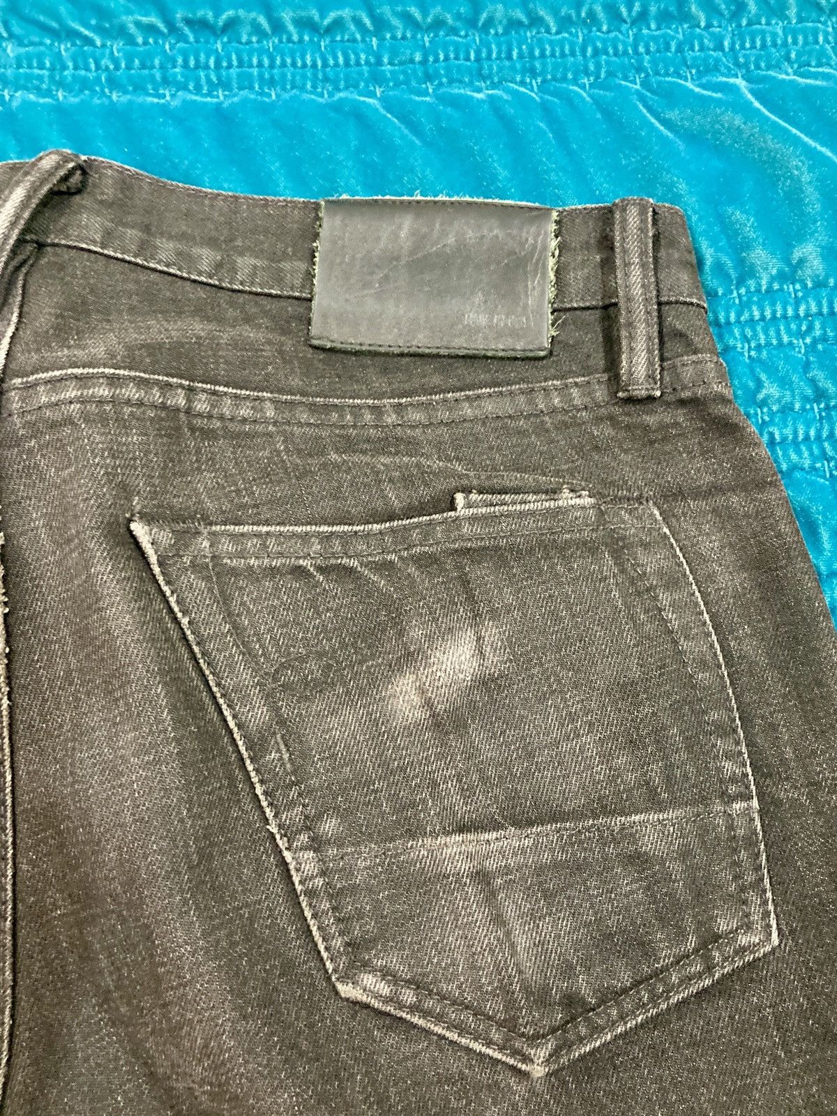 Rogue Territory Black SK Selvedge Jeans Size US 30 / EU 46 - 6 Thumbnail
