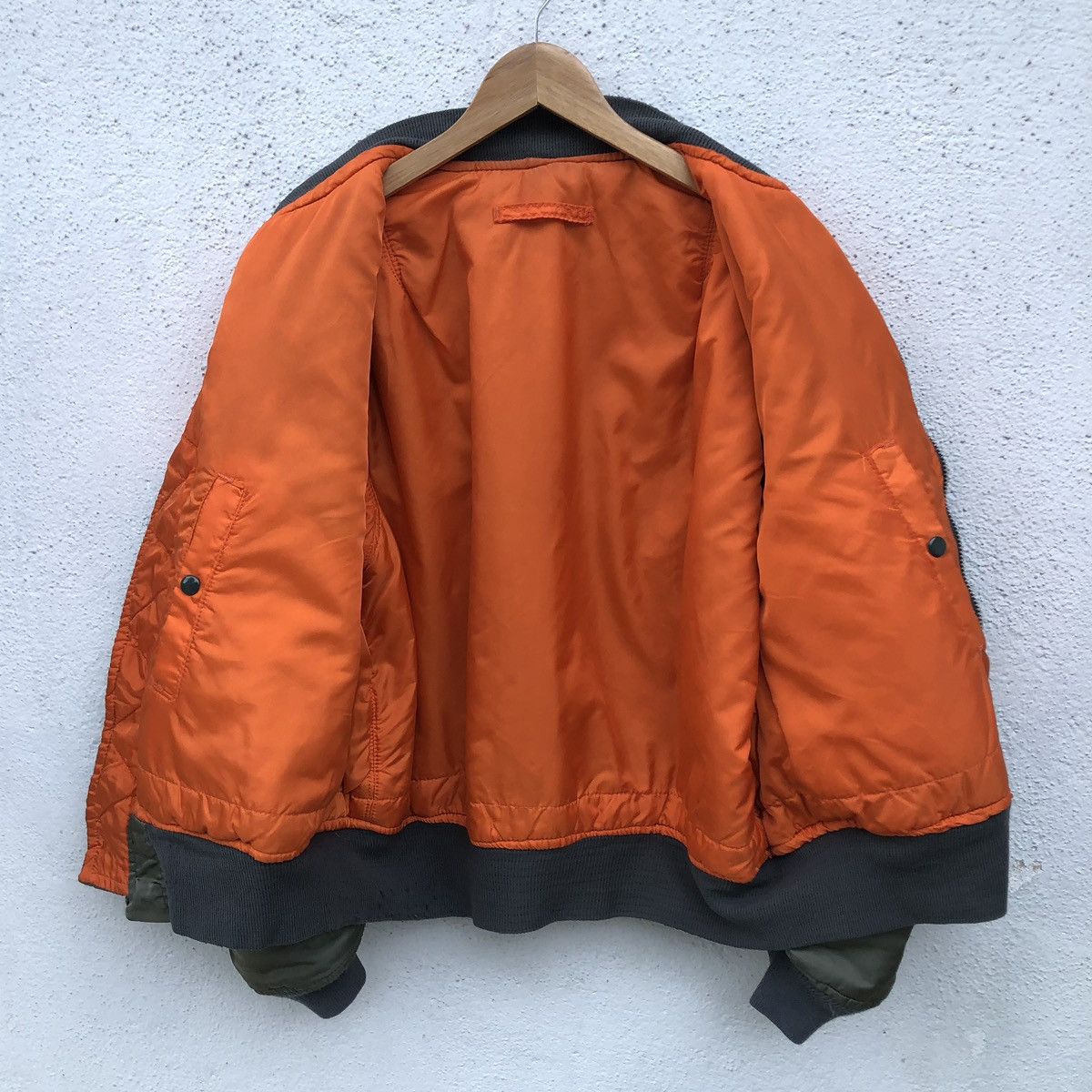 Alpha Industries VTG Alpha Industries Flyer’s Man Intermediate Bomber Jacket Size US XL / EU 56 / 4 - 10 Thumbnail