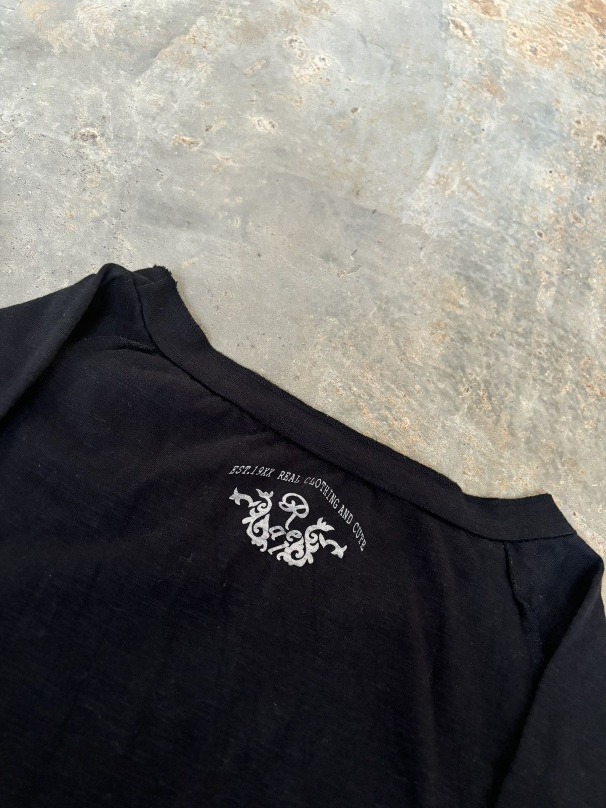 Hysteric Glamour Y2k Skull Dribe Ifsix Punk Style Longsleeve Size M / US 6-8 / IT 42-44 - 4 Thumbnail