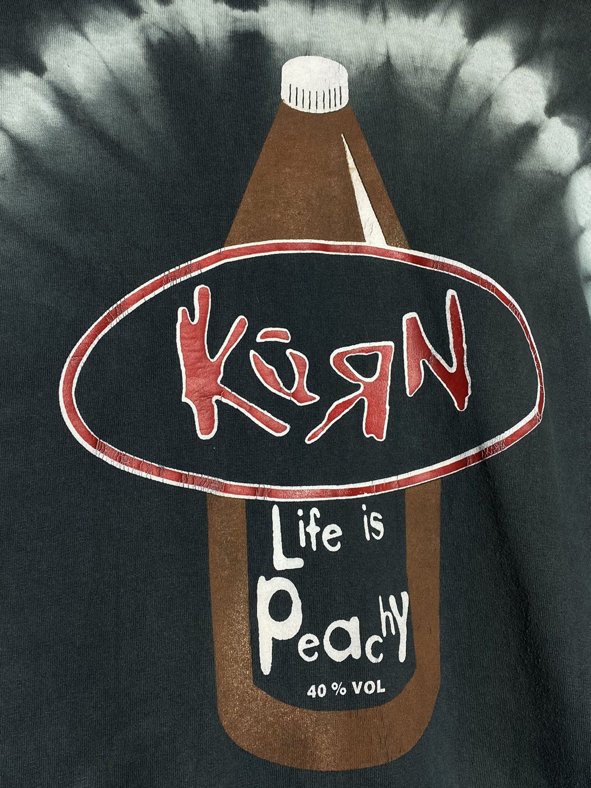 Band Tees Vintage 90s Korn “Life Is Peachy” Single Stitch Longsleeve Size US XL / EU 56 / 4 - 18 Thumbnail