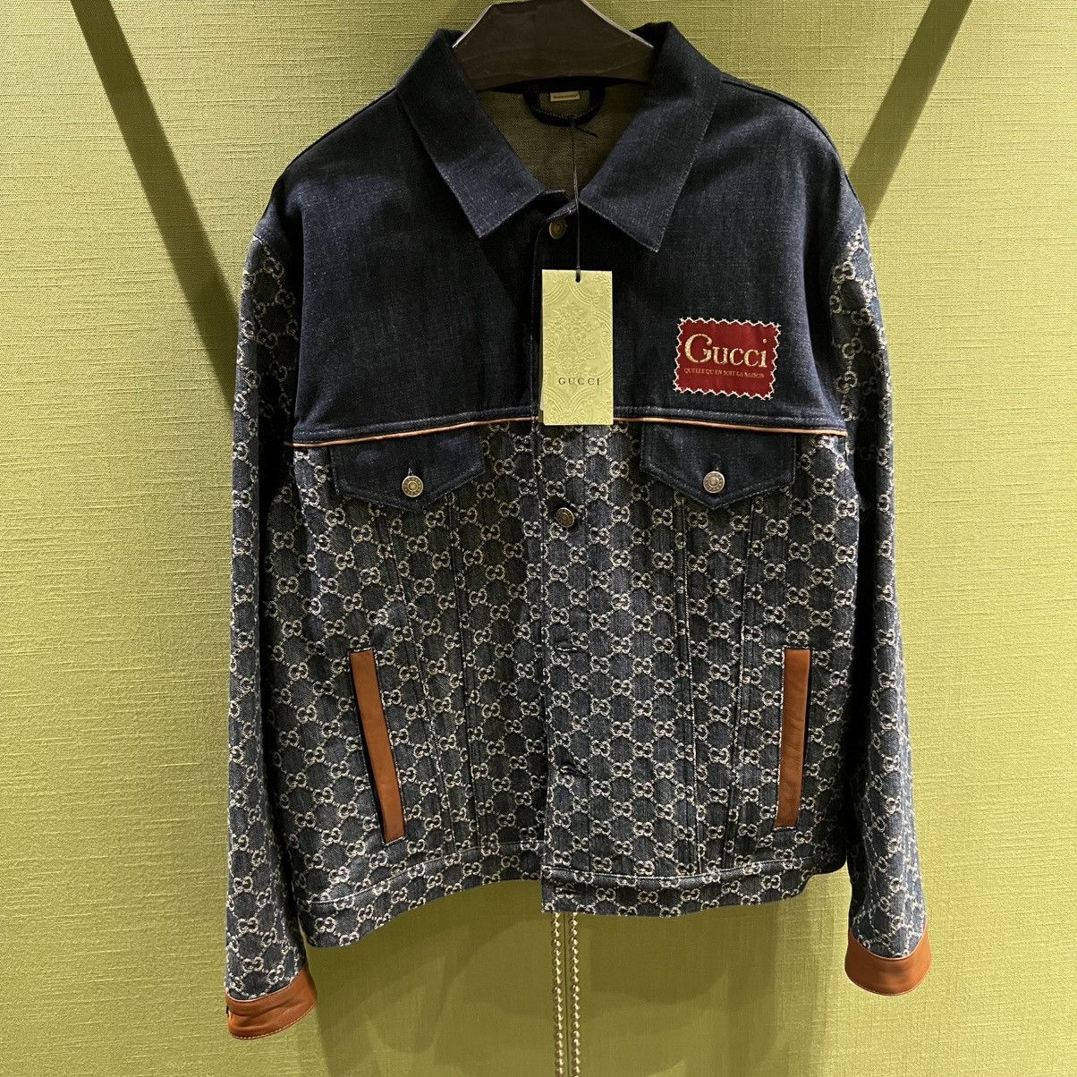 Gucci Gucci Denim Jacket in All sizes Size US L / EU 52-54 / 3 - 1 Thumbnail