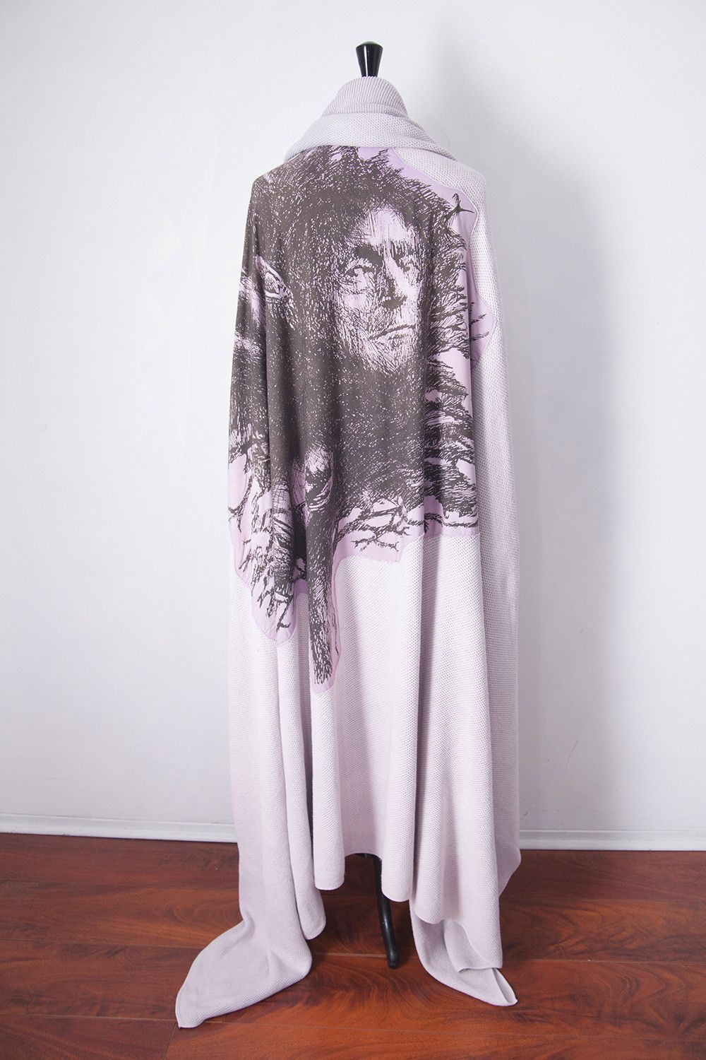 Raf Simons SS04 Siddhārtha plaid cape Size US XXL / EU 58 / 5 - 1 Thumbnail