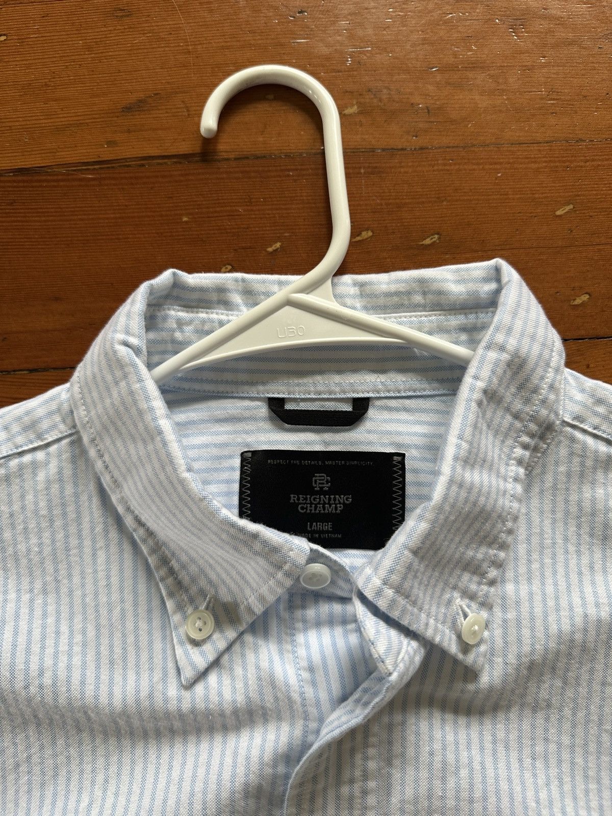 Reigning Champ Reigning Champ Striped Oxford Button Down Size US L / EU 52-54 / 3 - 2 Thumbnail