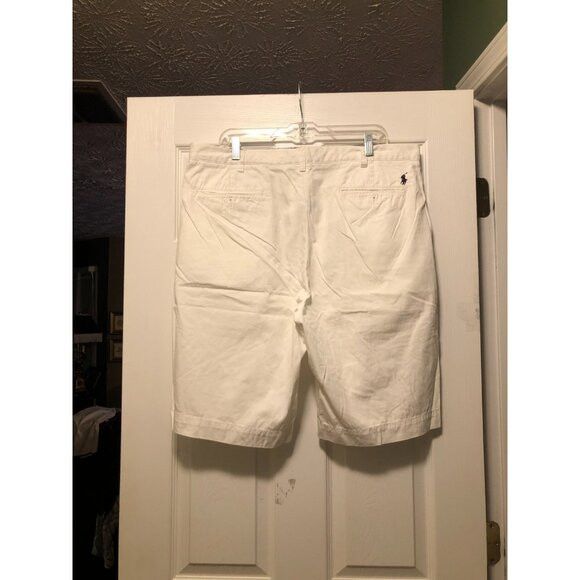 Polo Ralph Lauren polo ralph lauren men's cotton flat front shorts size: 38T Size US 38 / EU 54 - 2 Thumbnail