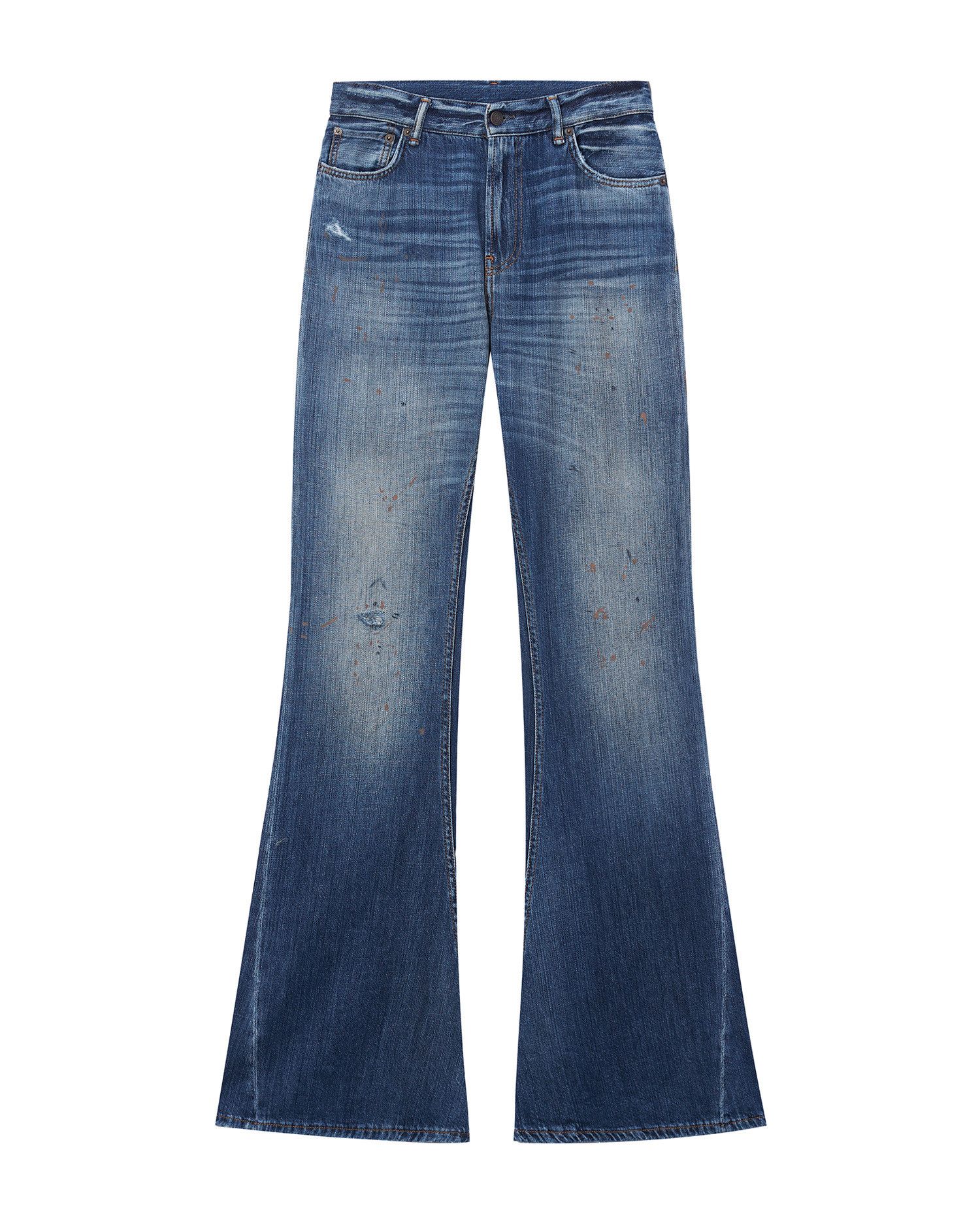 Acne Studios Acne Studios 2025F LOOSE FIT Ripped Distressed Design Fla... Size 24" / US 00 / IT 34 - 1 Thumbnail