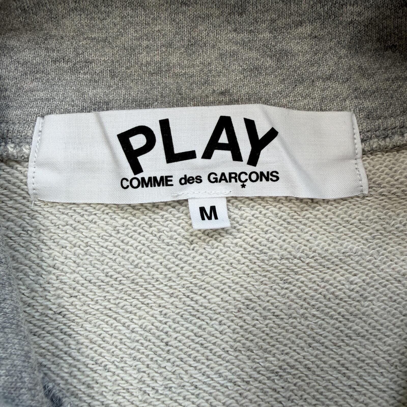 Comme des Garcons PLAY Comme des Garçons Gray Multi Heart Full Zip Jacket M Size US M / EU 48-50 / 2 - 4 Thumbnail