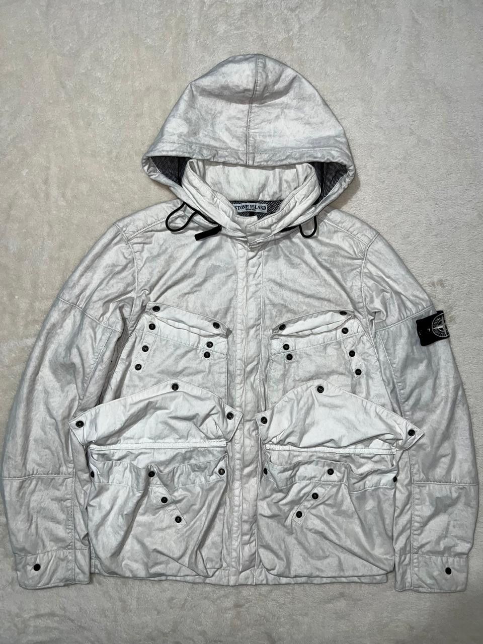 Stone Island Stone island Rare 09 Tyvek Shield Mesh multipocket jacket Size US L / EU 52-54 / 3 - 1 Thumbnail