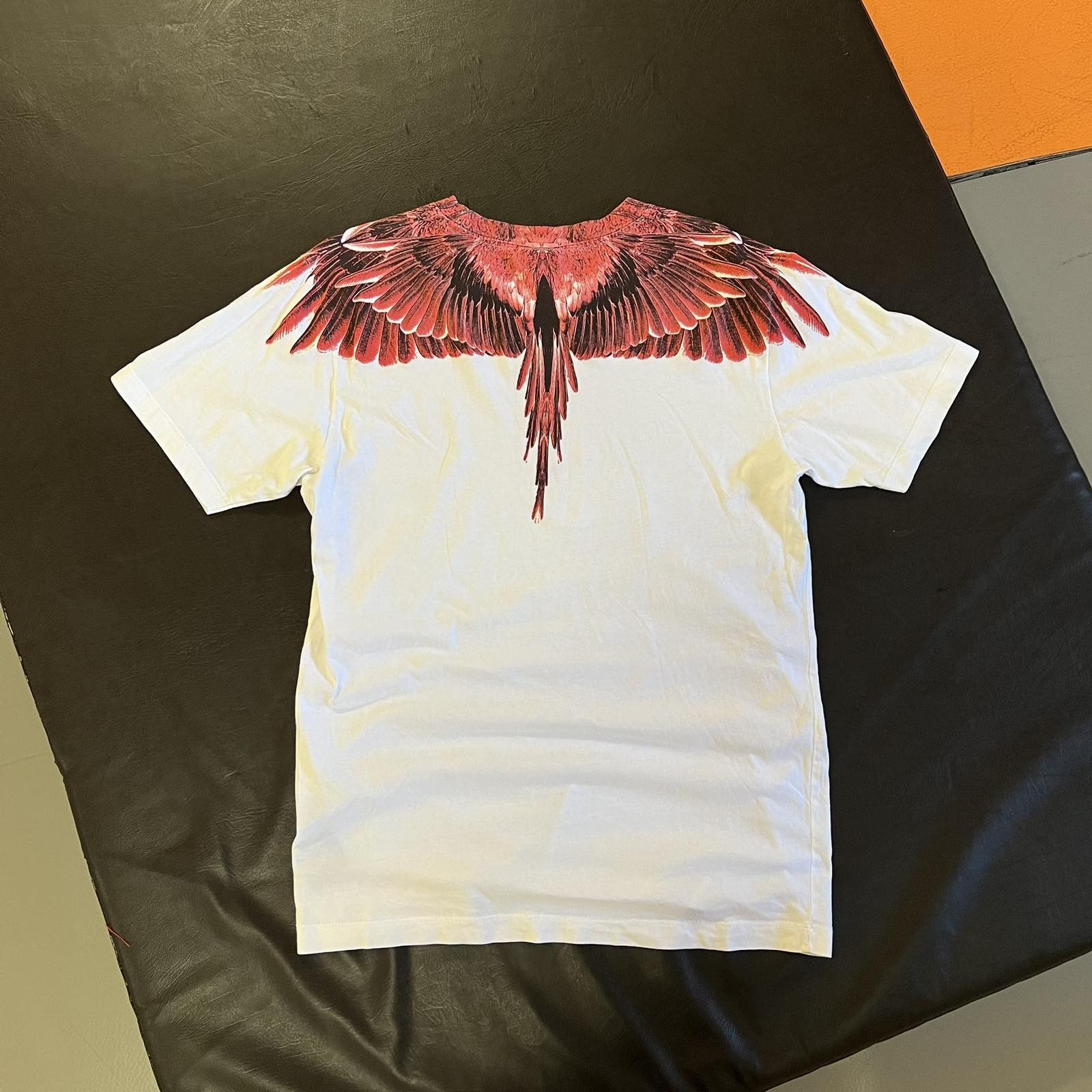 Marcelo Burlon Marcelo Burlon Bird Print Iconic T-shirt Sz S Size US S / EU 44-46 / 1 - 2 Thumbnail