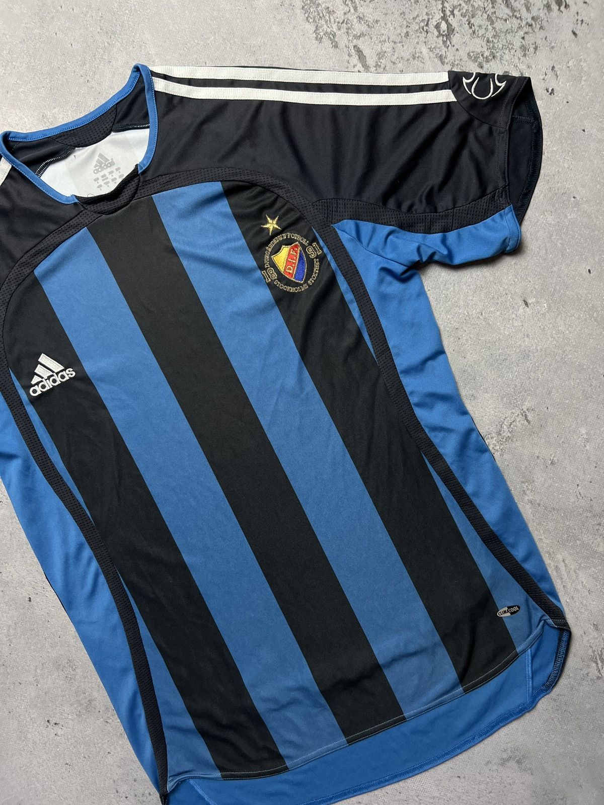 Adidas 00s Vintage Djurgårdens IF Home Kit Jersey Vintage Sweden Size US S / EU 44-46 / 1 - 6 Thumbnail